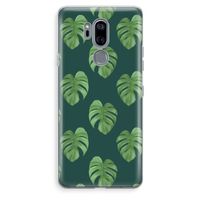 Monstera leaves: LG G7 Thinq Transparant Hoesje