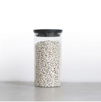 Brabantia stapelbare voorraadpot 1,1 liter - Glas - thumbnail