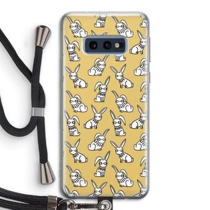 Haas: Samsung Galaxy S10e Transparant Hoesje met koord