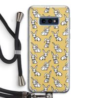 Haas: Samsung Galaxy S10e Transparant Hoesje met koord