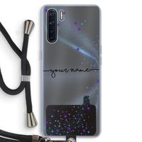 Sterren: Oppo A91 Transparant Hoesje met koord