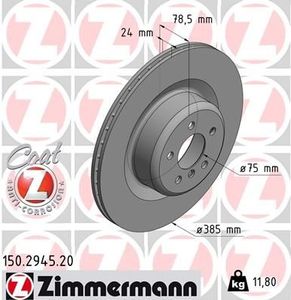 Remschijf Coat Z 150294520