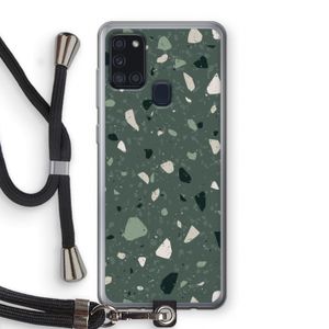 Terrazzo N°19: Samsung Galaxy A21s Transparant Hoesje met koord