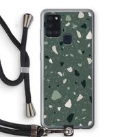 Terrazzo N°19: Samsung Galaxy A21s Transparant Hoesje met koord