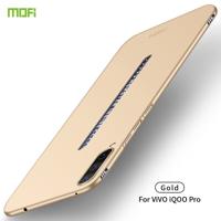 Voor ViVO iQOO Pro MOFI Frosted PC ultradun hard case (goud)