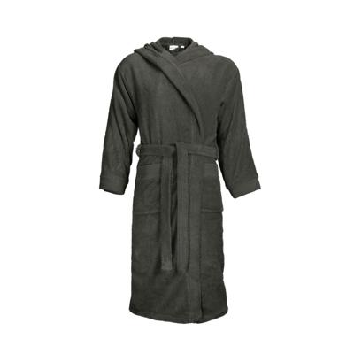 The One Badjas met capuchon 420 gram Antraciet-XXL/XXXL