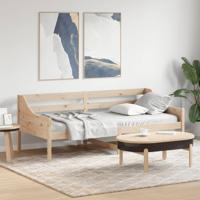 Slaapbank zonder matras 100x200 cm massief grenenhout