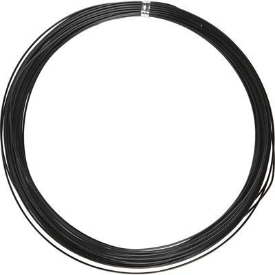Creativ Company Alu draad, rond, dikte 1 mm, zwart, 16 m/ 1 rol