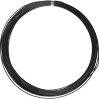 Creativ Company Alu draad, rond, dikte 1 mm, zwart, 16 m/ 1 rol