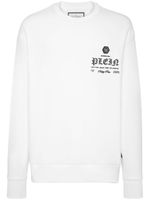 Philipp Plein sweat à logo appliqué - Blanc - thumbnail