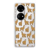 Alpacas: Huawei P50 Pro Transparant Hoesje