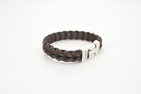JOSH Heren Leren Armband Vintage Bruin | 24728-BRA