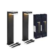 Pakketdeal ZOLUNA 2x solar priklamp Bram