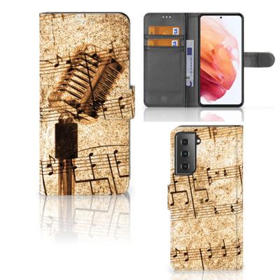 Samsung Galaxy S21 | Telefoonhoesje met foto | Bladmuziek