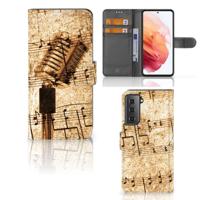 Samsung Galaxy S21 | Telefoonhoesje met foto | Bladmuziek