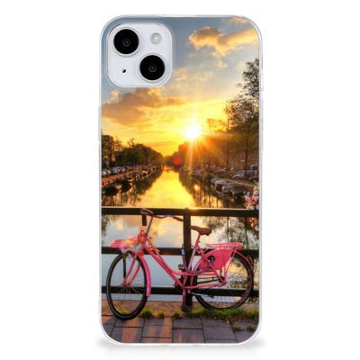 iPhone 15 | Silliconen Back Cover | Amsterdamse Grachten