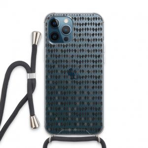 Crazy shapes: iPhone 13 Pro Max Transparant Hoesje met koord