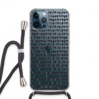 Crazy shapes: iPhone 13 Pro Max Transparant Hoesje met koord