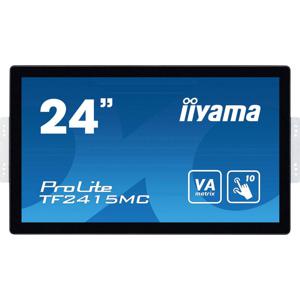 Iiyama ProLite TF2415MC Touchscreen monitor Energielabel: F (A - G) 60.5 cm (23.8 inch) 1920 x 1080 Pixel 16:9 16 ms HDMI, VGA, DisplayPort, RJ45, Jackplug VA