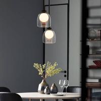 Moderne Kroonluchter Glazen Bol Hanglamp