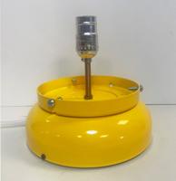 Lamp met Voet voor Benzinepomp Bol (Shell Geel)