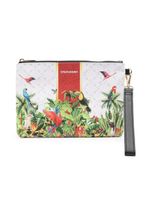 sprayground kid pochette Flawless Flight à imprimé graphique - Blanc