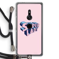 Superlady: Sony Xperia XZ2 Transparant Hoesje met koord