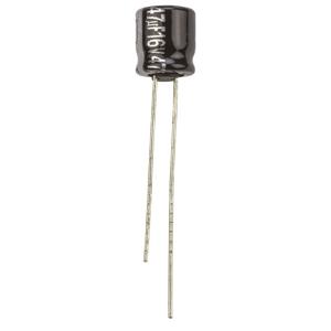 Panasonic Elektrolytische condensator Radiaal bedraad 2.5 mm 47 µF 16 V 20 % (Ø) 6.3 mm 1 stuk(s)