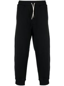 Emporio Armani pantalon de jogging à lien de resserrage - Noir