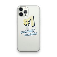 Victory Royale: iPhone 12 Pro Transparant Hoesje