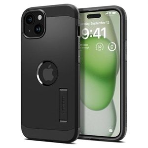 iPhone 15 Plus Spigen Tough Armor Mag Hoesje - Zwart