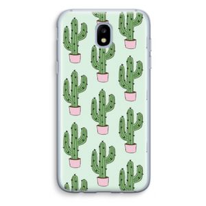 Cactus Lover: Samsung Galaxy J5 (2017) Transparant Hoesje