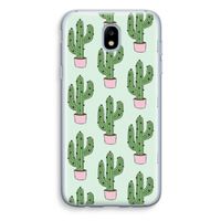 Cactus Lover: Samsung Galaxy J5 (2017) Transparant Hoesje