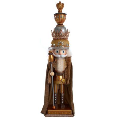 Notenkraker koning l91cm goud - Kurt s adler