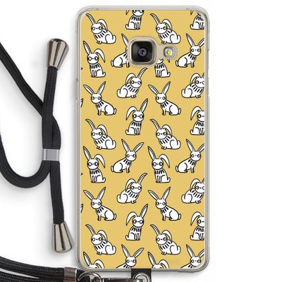 Haas: Samsung Galaxy A3 (2016) Transparant Hoesje met koord