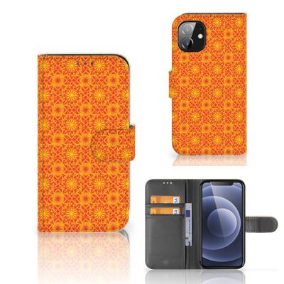 Apple iPhone 12 Mini | Telefoon Hoesje | Batik Oranje