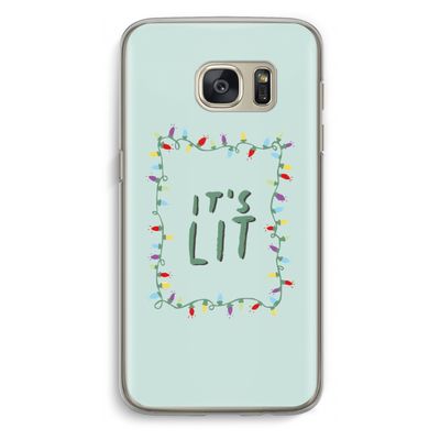 It's Lit: Samsung Galaxy S7 Transparant Hoesje