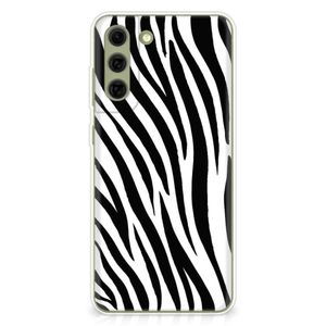 Samsung Galaxy S21FE TPU Hoesje Zebra