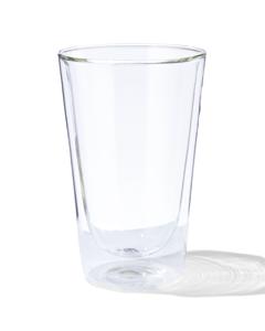 HEMA Theeglas Dubbelwandig 450ml Glas (transparant)