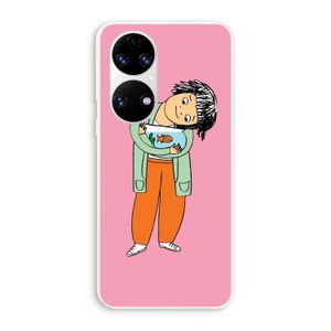 Visknuffel: Huawei P50 Transparant Hoesje