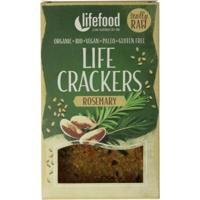 Lifefood Life crackers rozemarijn raw bio