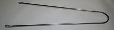 Gazelle spatbord stang 28 rvs 360mm