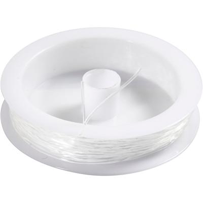 Creativ Company Elastisch koord, rond, dikte 1 mm, 10 m/ 1 rol