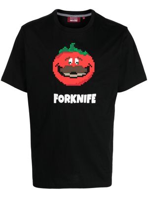 Mostly Heard Rarely Seen 8-Bit t-shirt Forknife à manches courtes - Noir