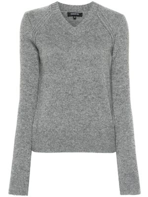 Barbara Bui pull à col v - Gris