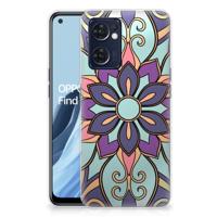 OPPO Reno 7 5G | Find X5 Lite | TPU Case | Purple Flower