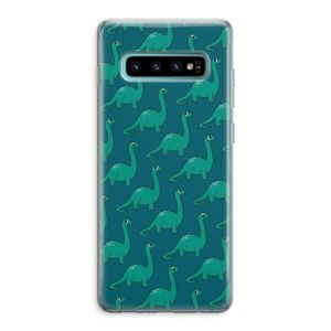 Diplodocus: Samsung Galaxy S10 Plus Transparant Hoesje