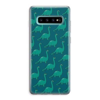 Diplodocus: Samsung Galaxy S10 Plus Transparant Hoesje