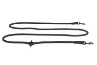 Beeztees Beeztees Premium Parinca Hondenriem Rond Nylon Zwart 280x1,2cm