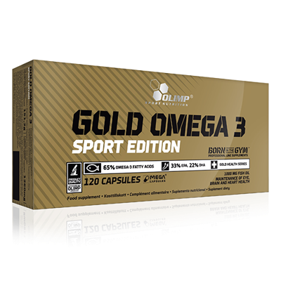 Gold Omega-3 Sport Edition | Olimp Supplements | 120ct